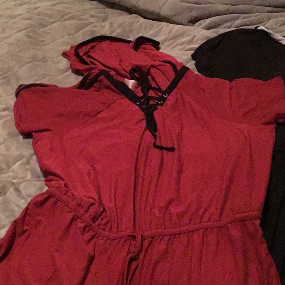No Boundaries rompers with hoods washed not worn